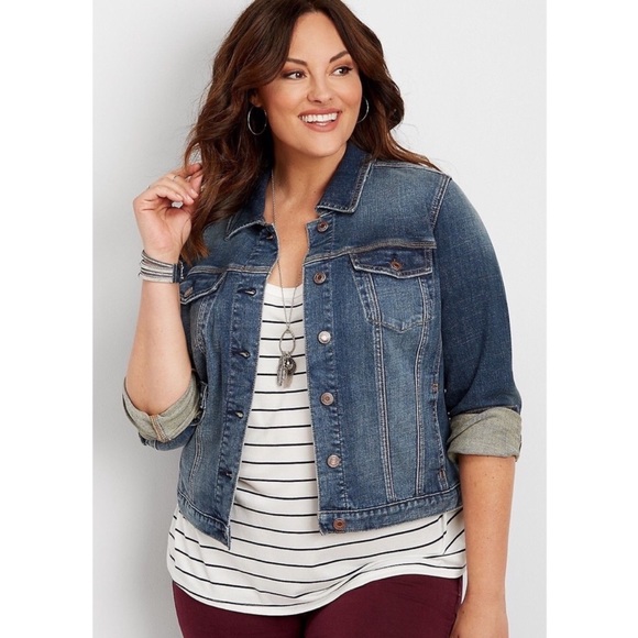 Maurices Jackets & Blazers - DARK WASH JEAN JACKET by MAURICES